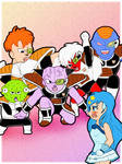 Ginyu Force and Hanon Hosho Chibi Version by Pascua-Tanya