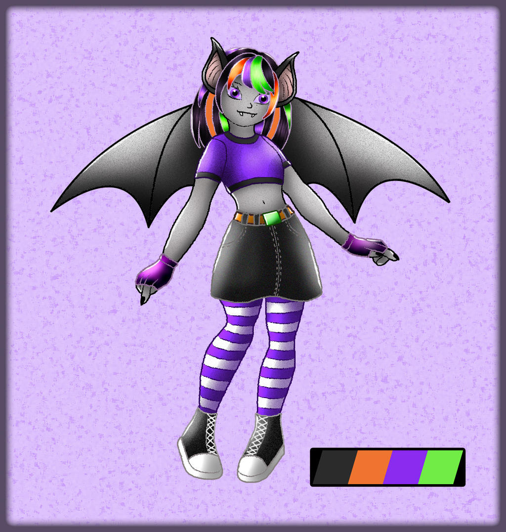 Bat Girl Adoptable (Monster Mash 2023)