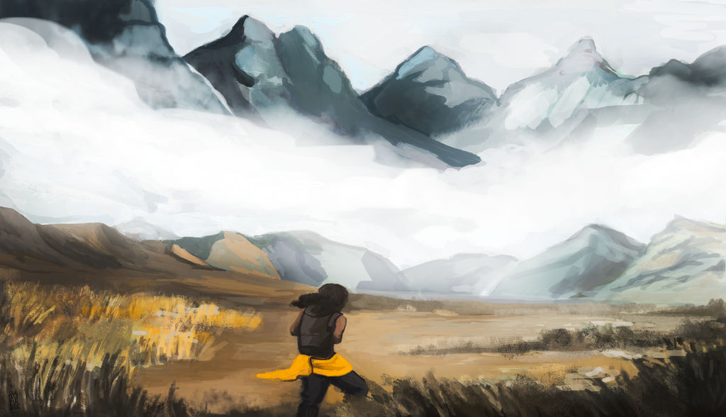 High into the clouds by SilverYasminium High into the clouds by SilverYasminium