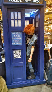 Vyvyan and the TARDIS