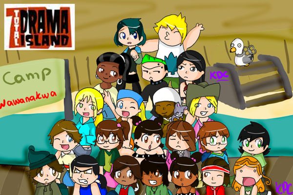 Total Drama Island Campers By Kiro Kina On Deviantart