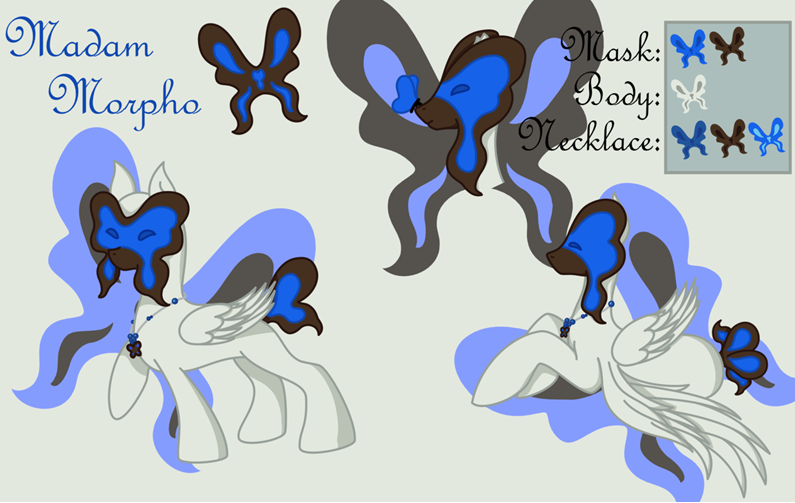 MYO Entry: Madam Morpho Ref Sheet