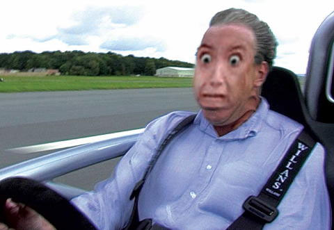 Jeremy Clarkson is scared