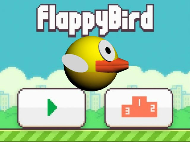 3D model (stl) Flappy Bird 3