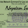 Napoleon Solo Business Card