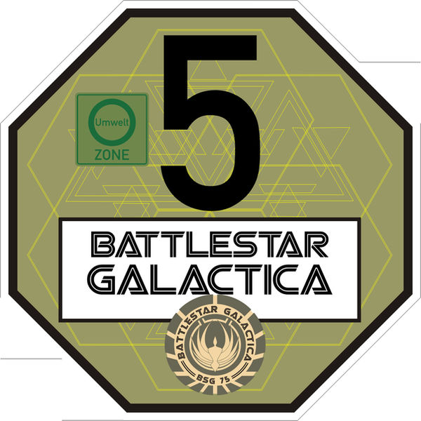 Galactica Feinstaubplakette