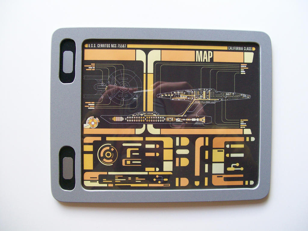 Star Trek: Lower Decks inspired PADD by CmdrKerner on DeviantArt