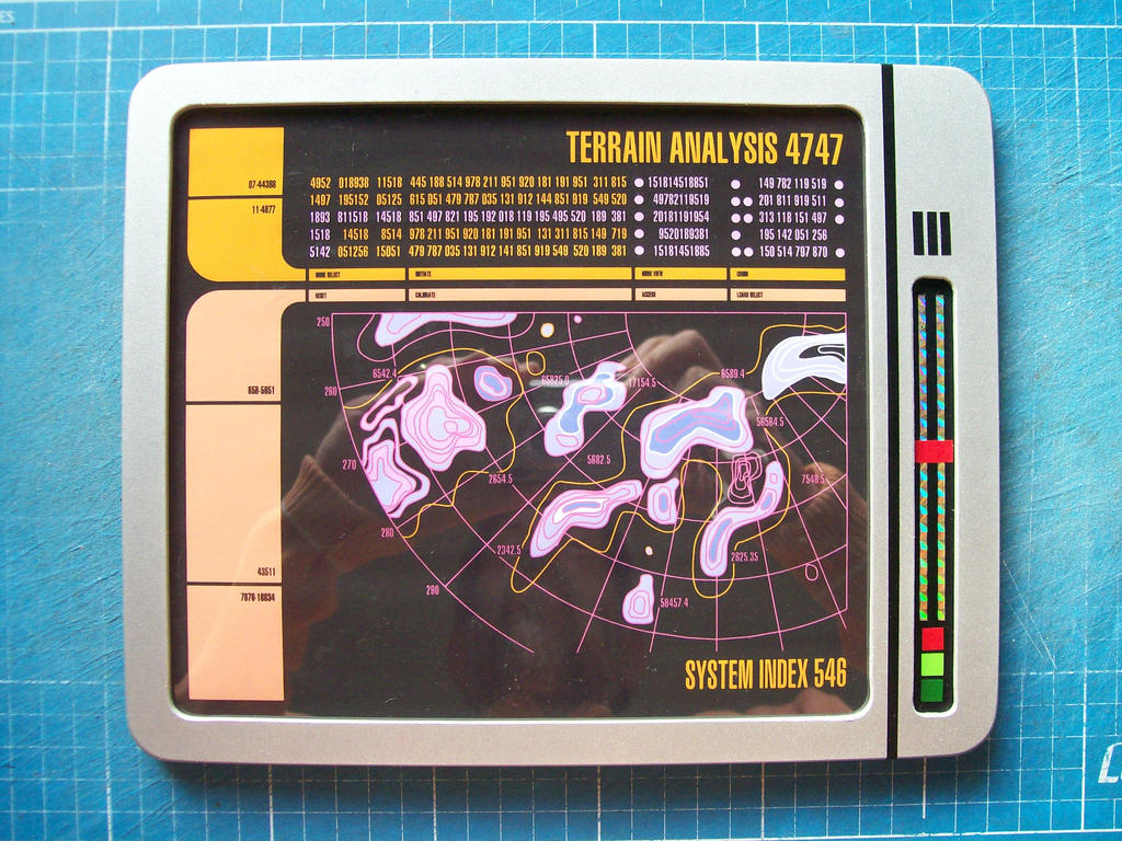 PADD from DS9 Homefront by CmdrKerner on DeviantArt