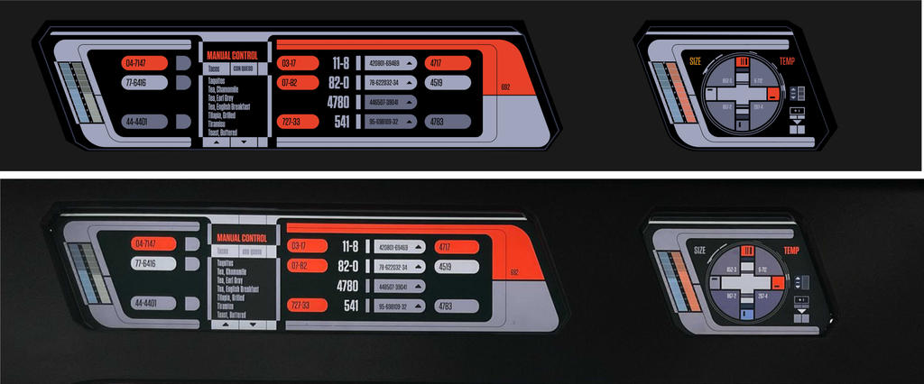 Replicator LCARS Graphic