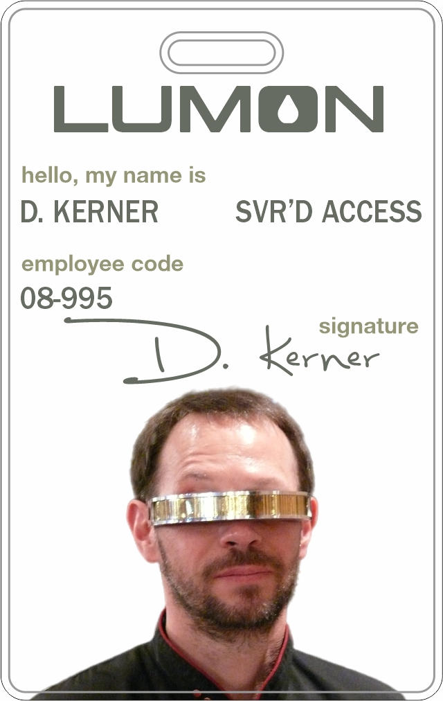 Severance Lumon ID Badge by CmdrKerner on DeviantArt