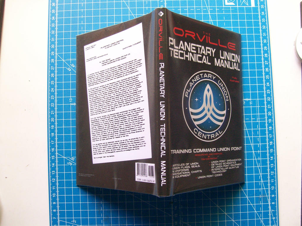 Planetary Union Technical Manual Dustjacket