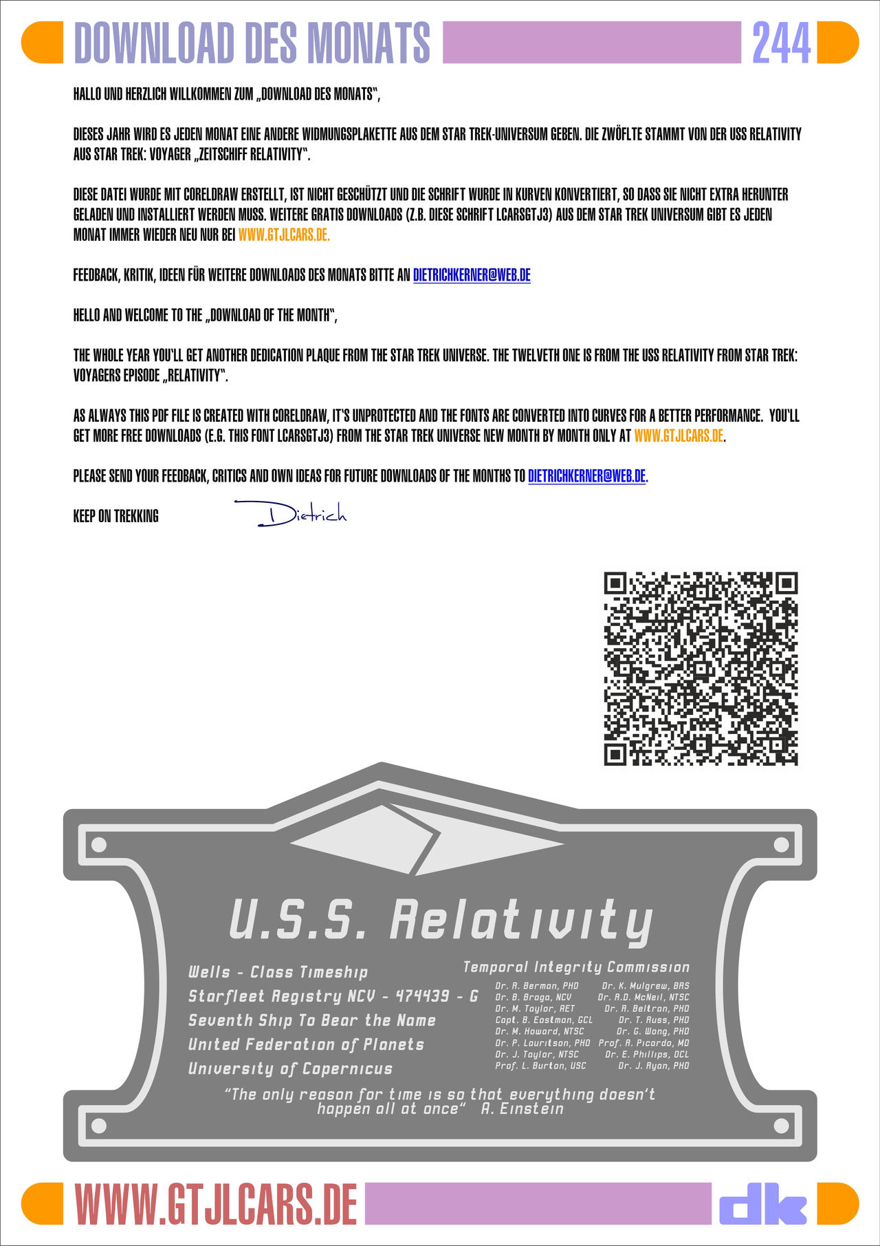 Download of the Month #244