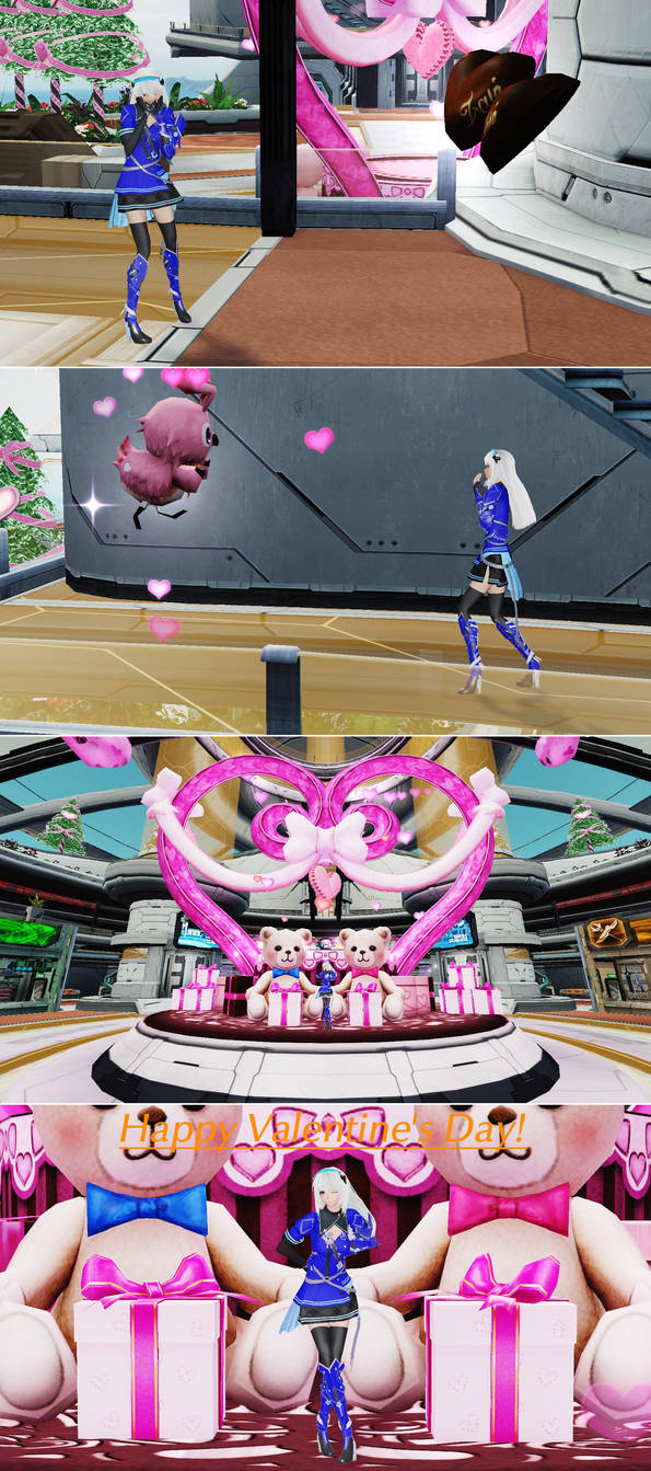 Pso Rag Rappy Valentine Happy Valentine's Day (PSO2) by AlraudeRean on DeviantArt