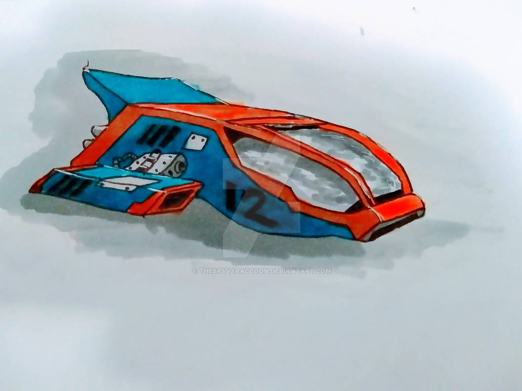 Space Racer by TheSavvyRaccoon on DeviantArt