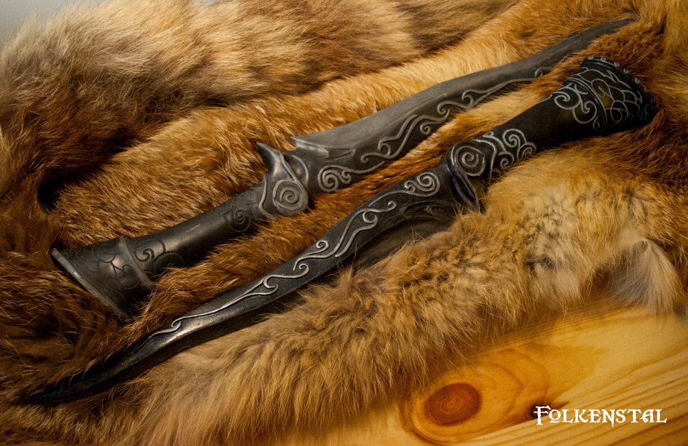 Skyrim Ebony Dagger - final