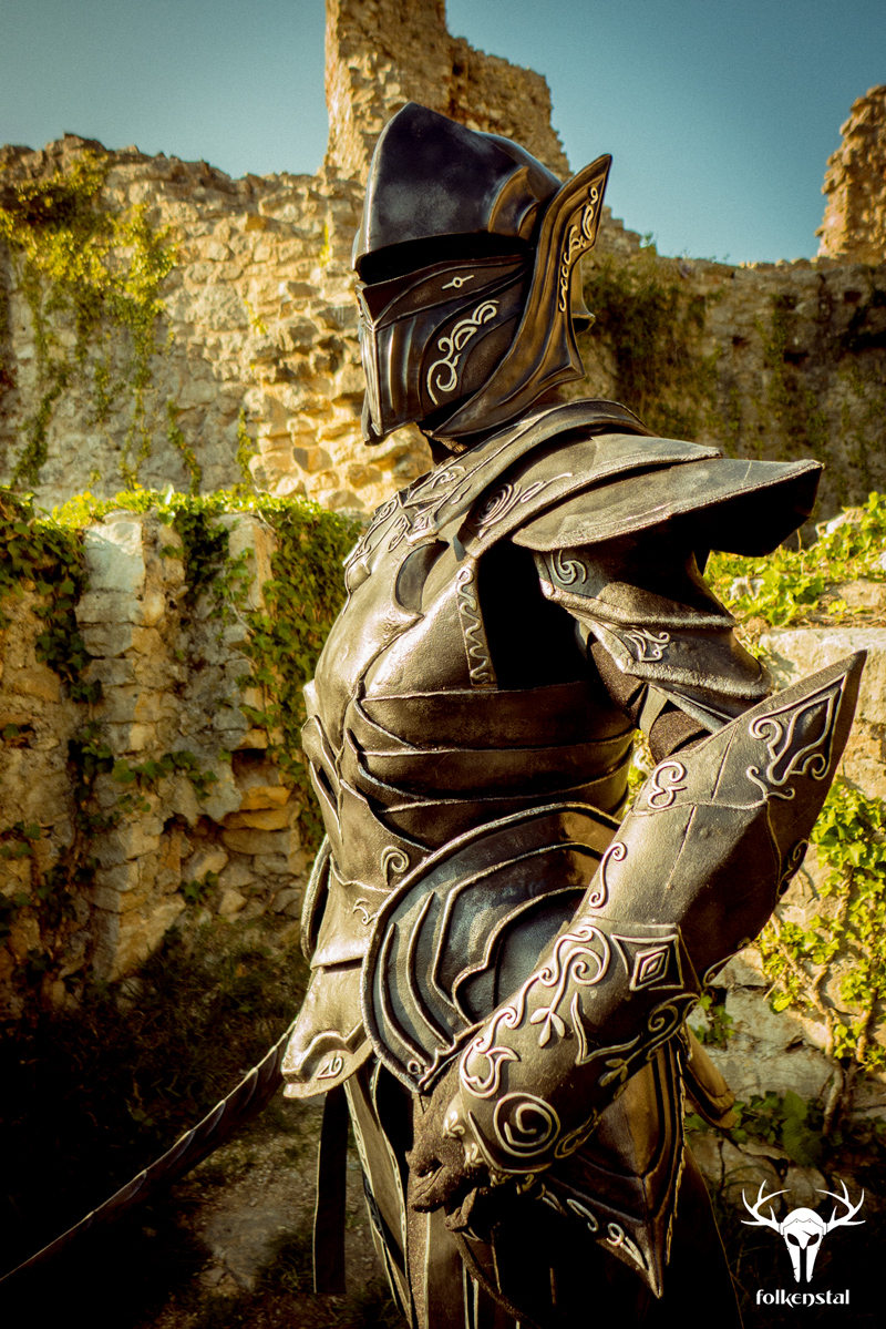 Skyrim Ebony Armor - cosplay photo No. 3 by Folkenstal on DeviantArt