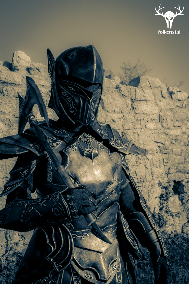 Skyrim Ebony Armor - cosplay photo No. 6