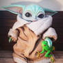 Baby Yoda doll