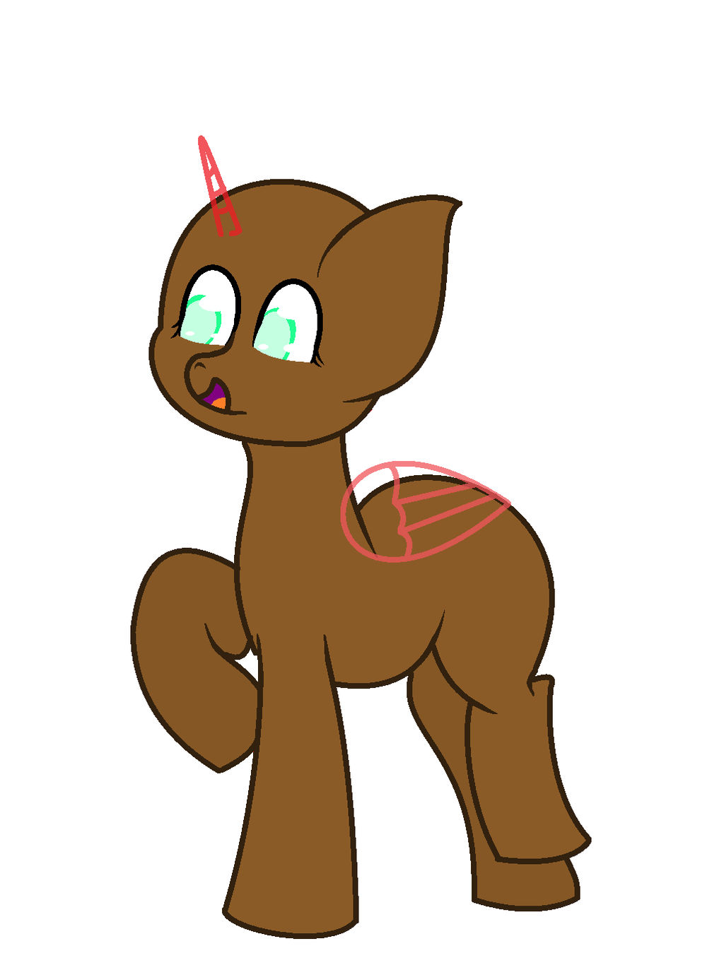 Mlp Base #12 - New Style Pose(2) by AnimalBases08 on DeviantArt