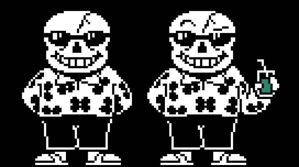 Horrortale Sans Sprites by SafetyBob9001 on DeviantArt