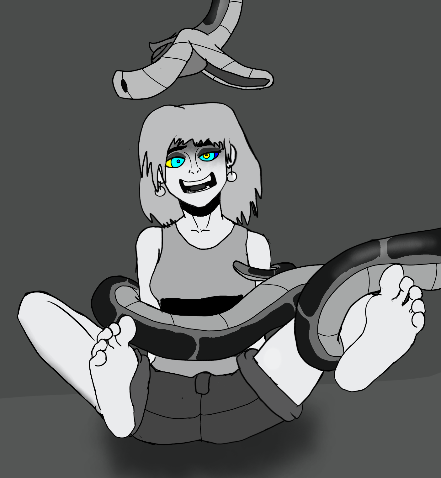 Sketch Lori And Kaa By ElTrolldeCesar On DeviantArt sketch-lori-and-kaa-by-eltrolldecesar-on-deviantart