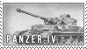 Panzer IV stamp by Heliocathus