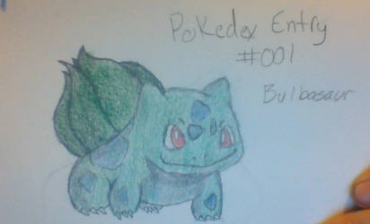 Pokedex Entry #001: Bulbasaur