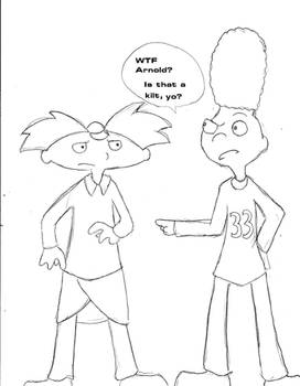 10 Sketches - Hey, Arnold WTF?