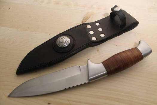 Knife and simple sheath