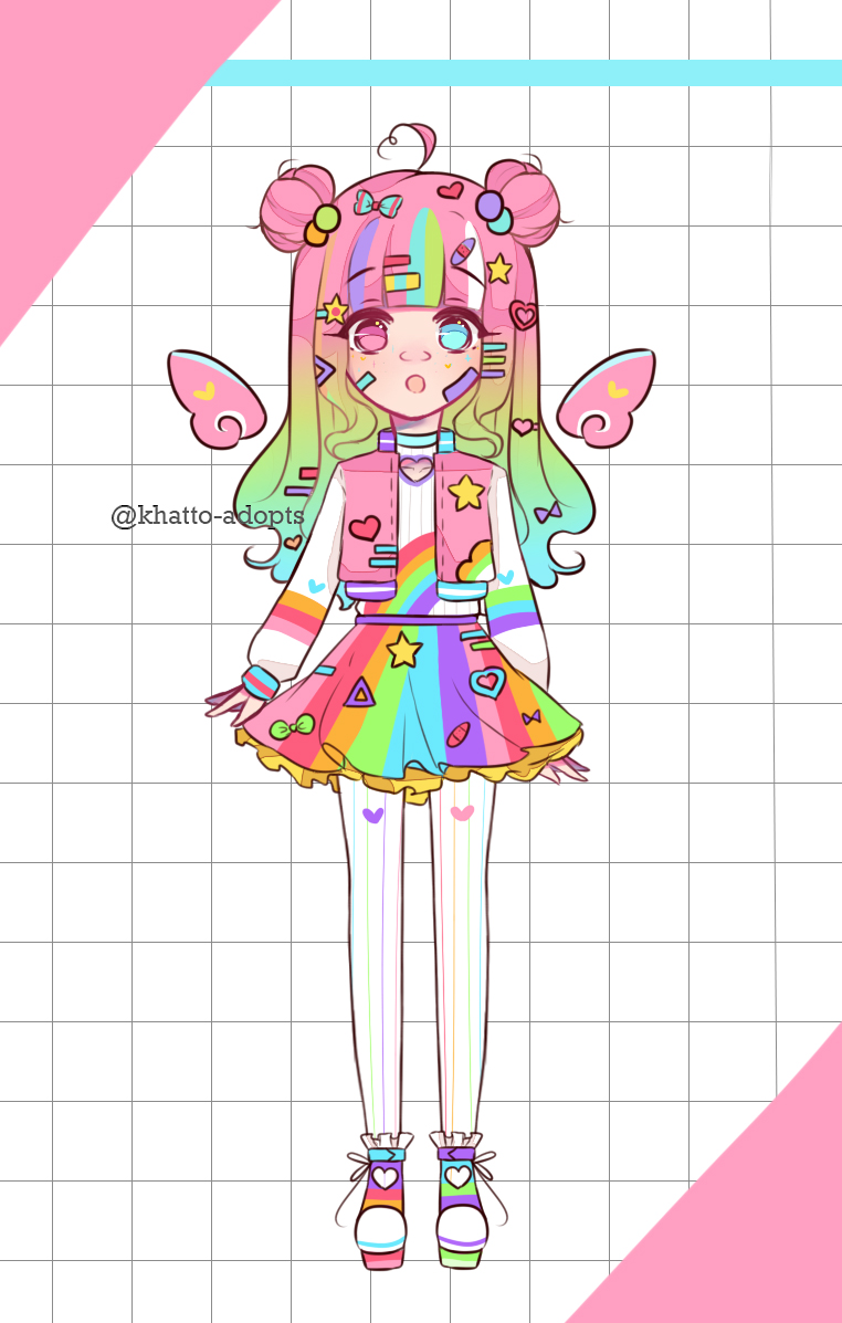 $1 SB Harajuku decora girl auction| CLOSED