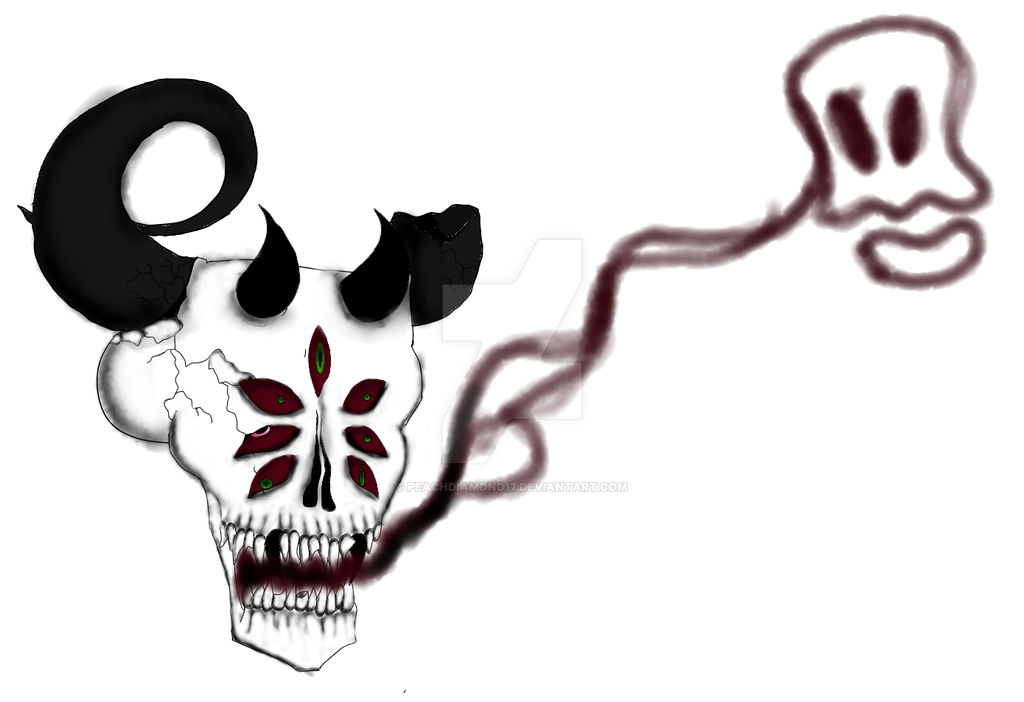 Demon Skull by PeachDiamond17 on DeviantArt