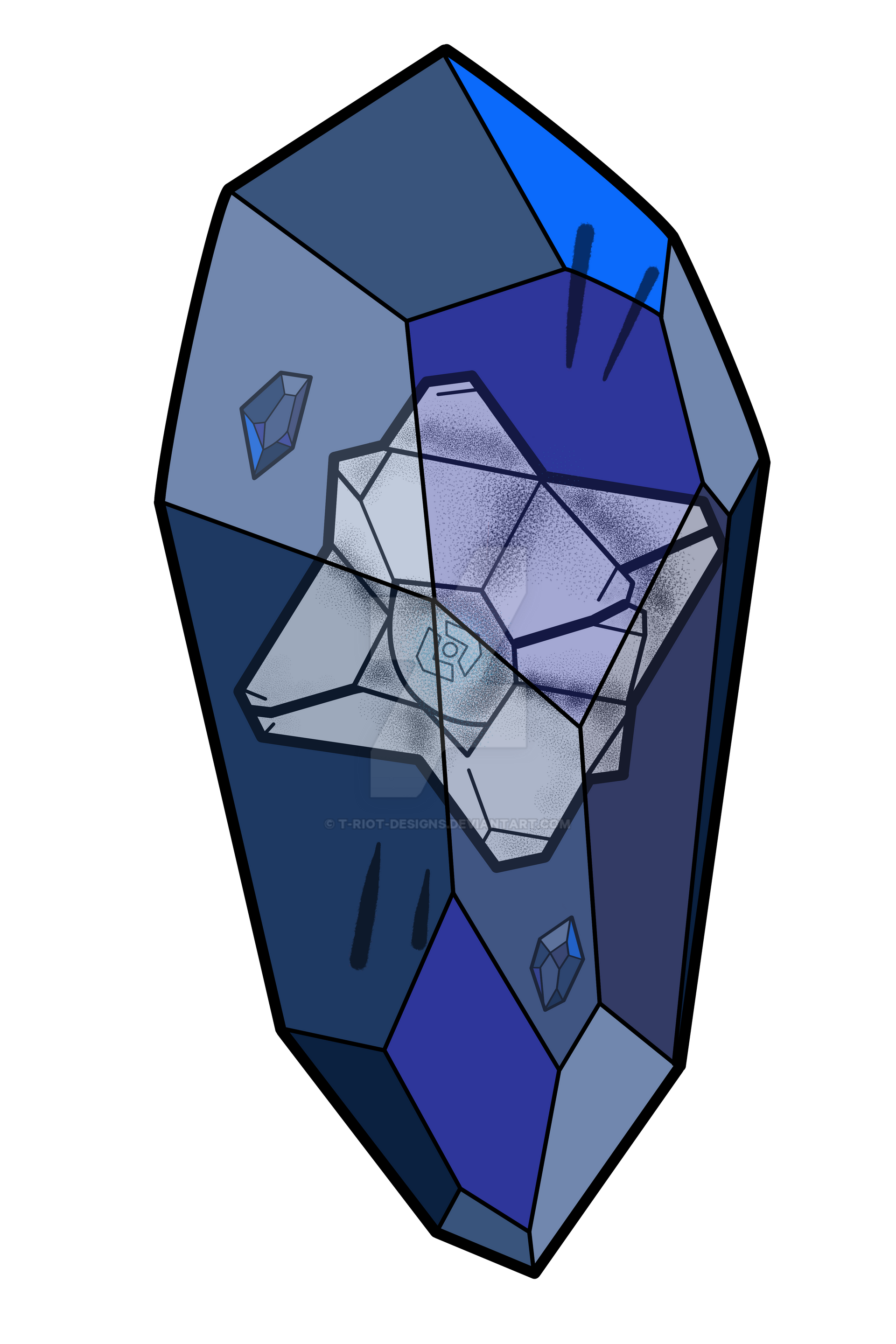 Trapped Ghost shell- Stasis by t-riot-designs on DeviantArt