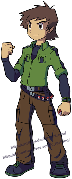 33/34/35 Pokemon Trainer (Male) by JosueCr4ft on DeviantArt