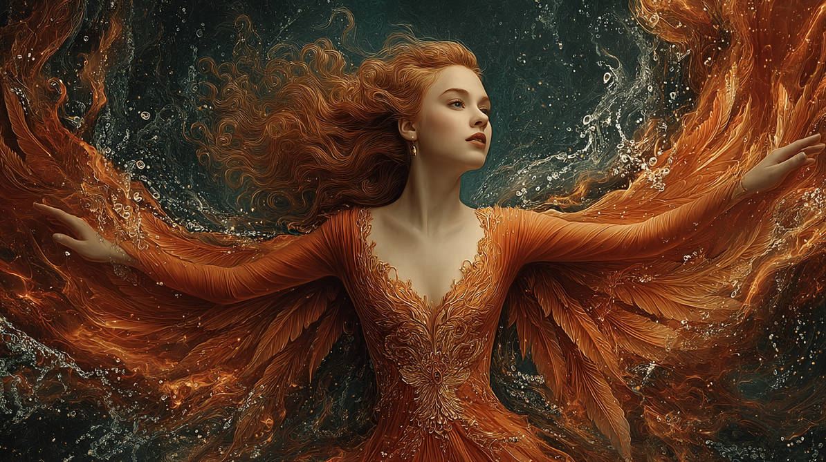 Fire Risen Risen From Fire by Leni-Art on DeviantArt