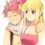 Render de Natsu y Lucy (nalu)