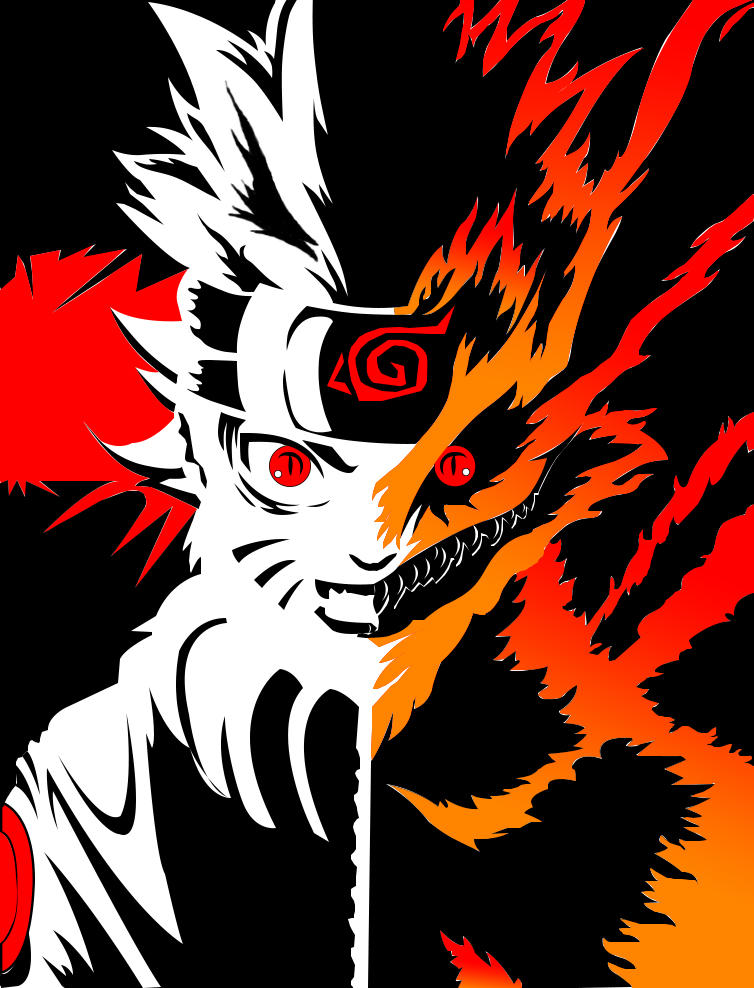 Naruto Patterned Image Naruto tracing Image in Adobe illustrator by Taposhkumar on DeviantArt