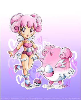 Gijinka Blissey