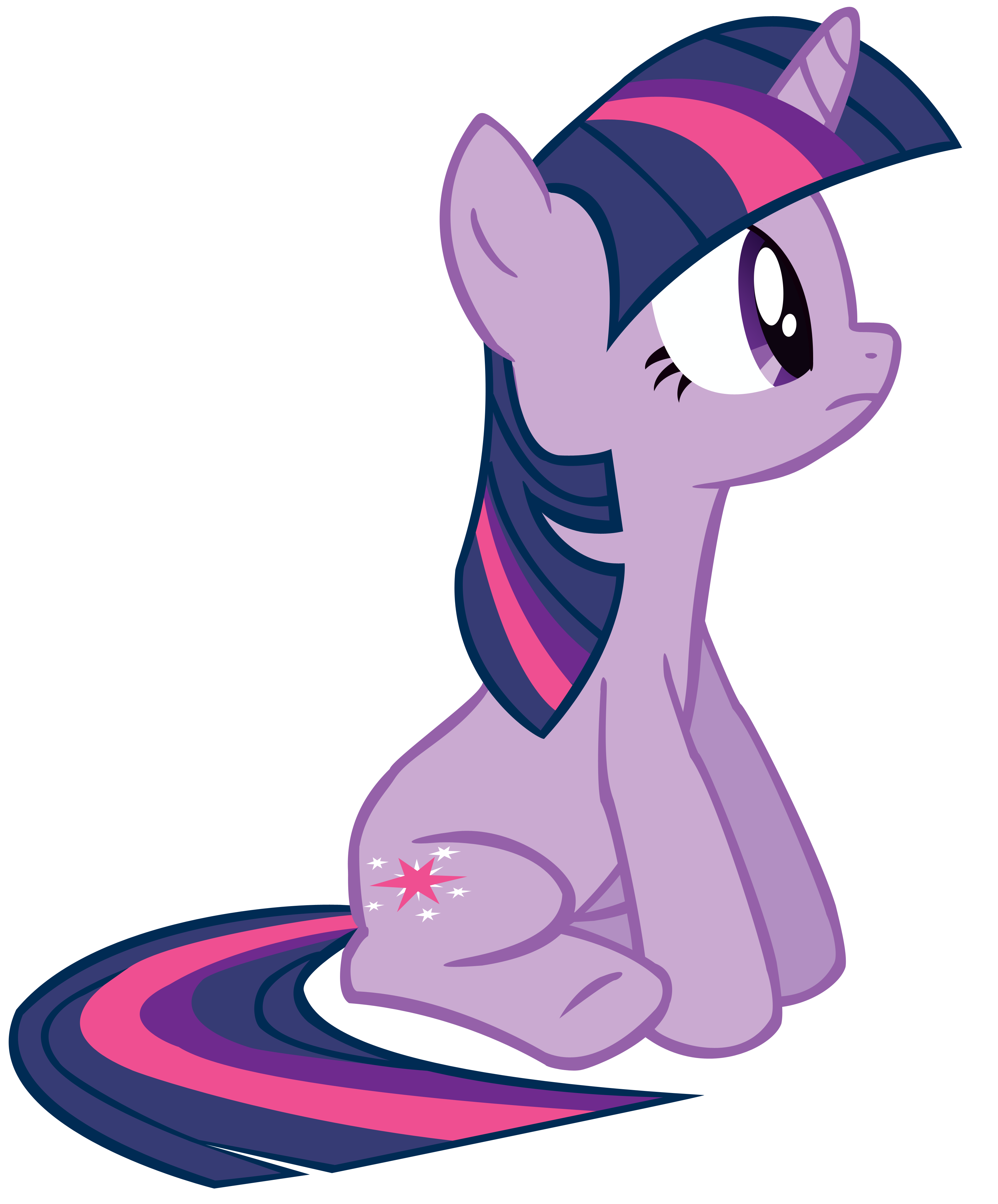 Sitting Twilight Sparkle