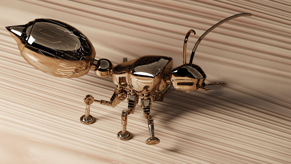 Robot Ant by OvertonKillingsworth on DeviantArt