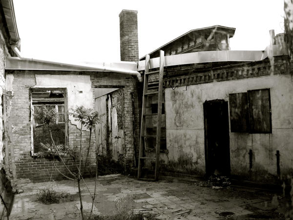 penitentiary courtyard