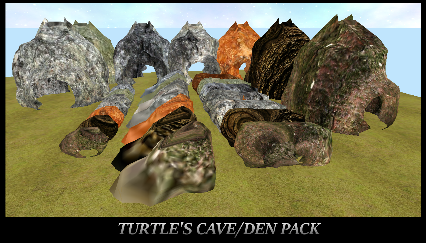 Cave/Den Pack - Feralheart Mesh Pack