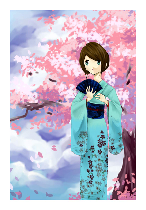 Kimono Girl