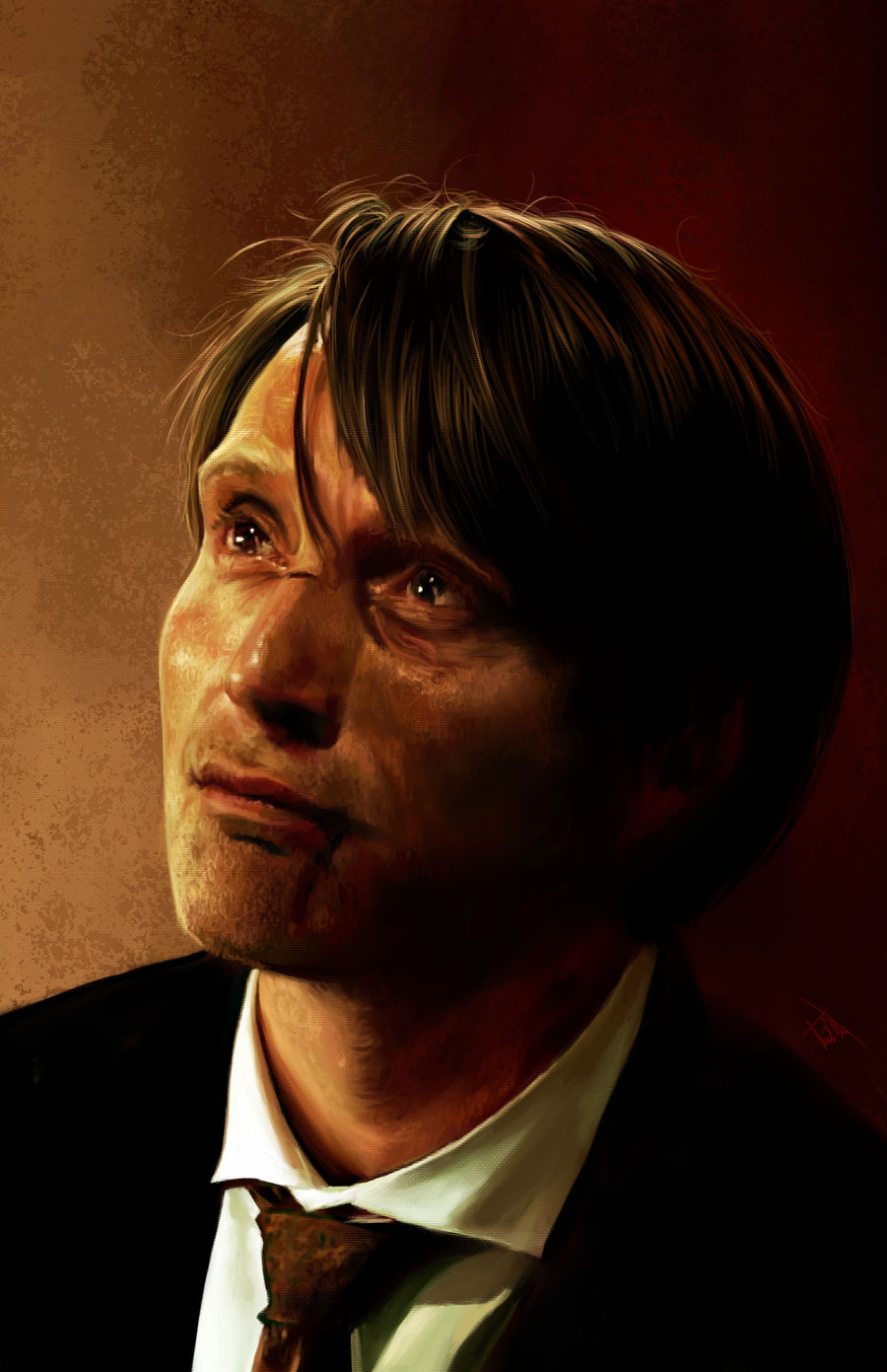 Hannibal Lecter by AmandaTolleson on DeviantArt