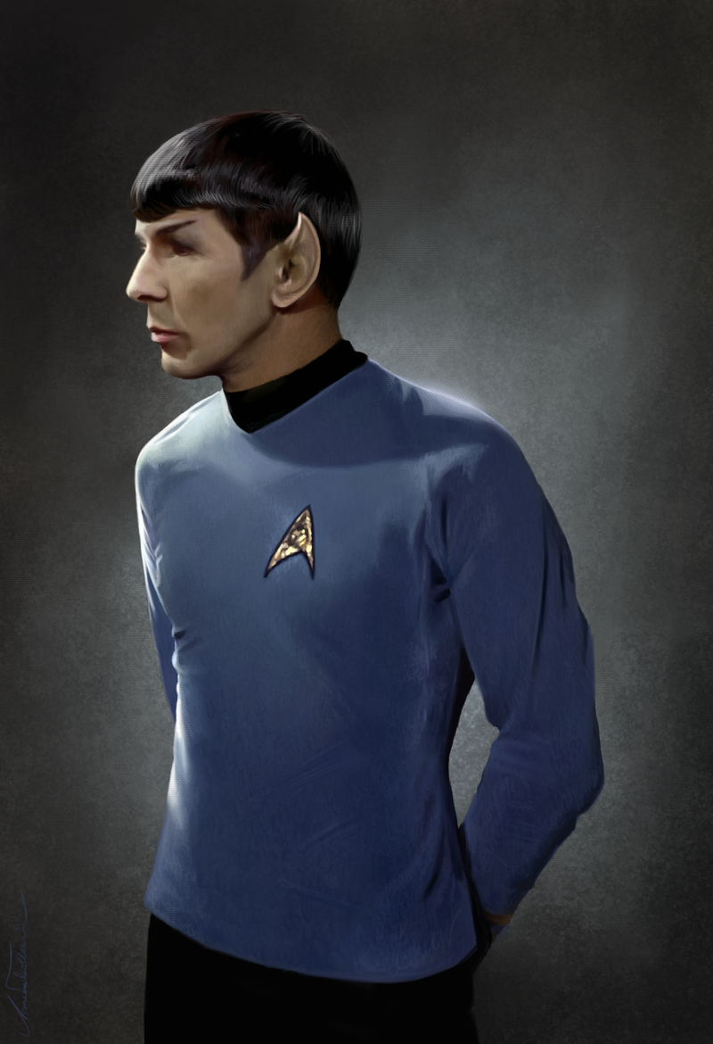 Spock by AmandaTolleson on DeviantArt