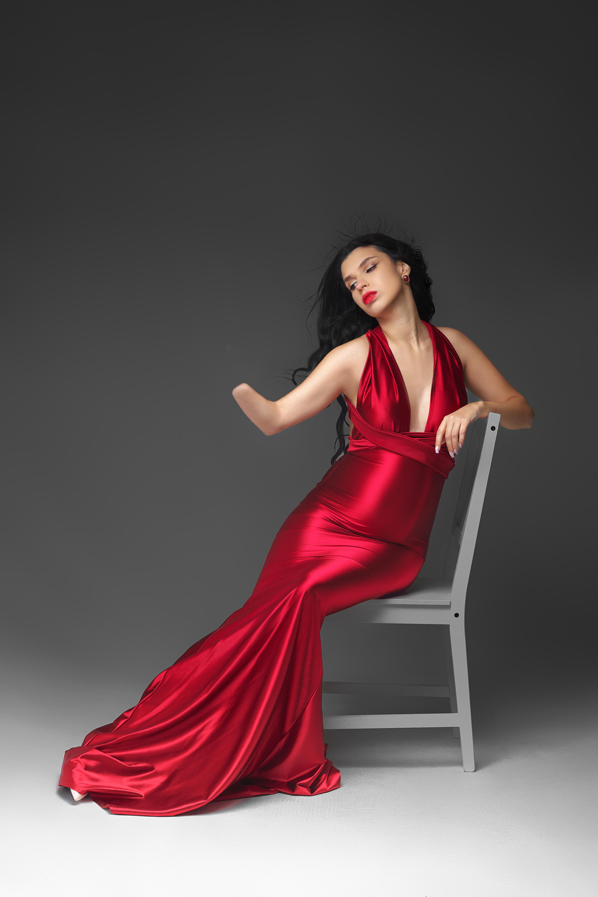 She can't stop to admire her beautiful arm stump by dankaiser on DeviantArt