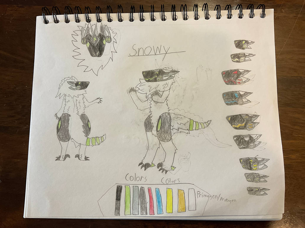 Primates/protogen drawing by ProtoPawArt on DeviantArt