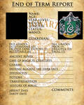 Slytherin Report Card