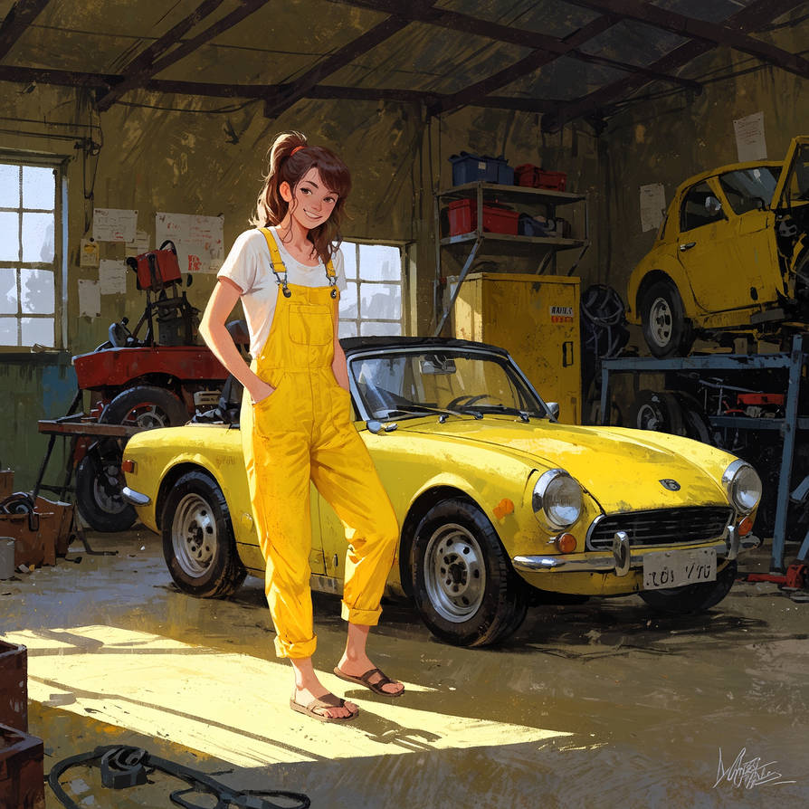 Deviantart Woman Car Car girl 052 by HappyDaysForever1945 on DeviantArt