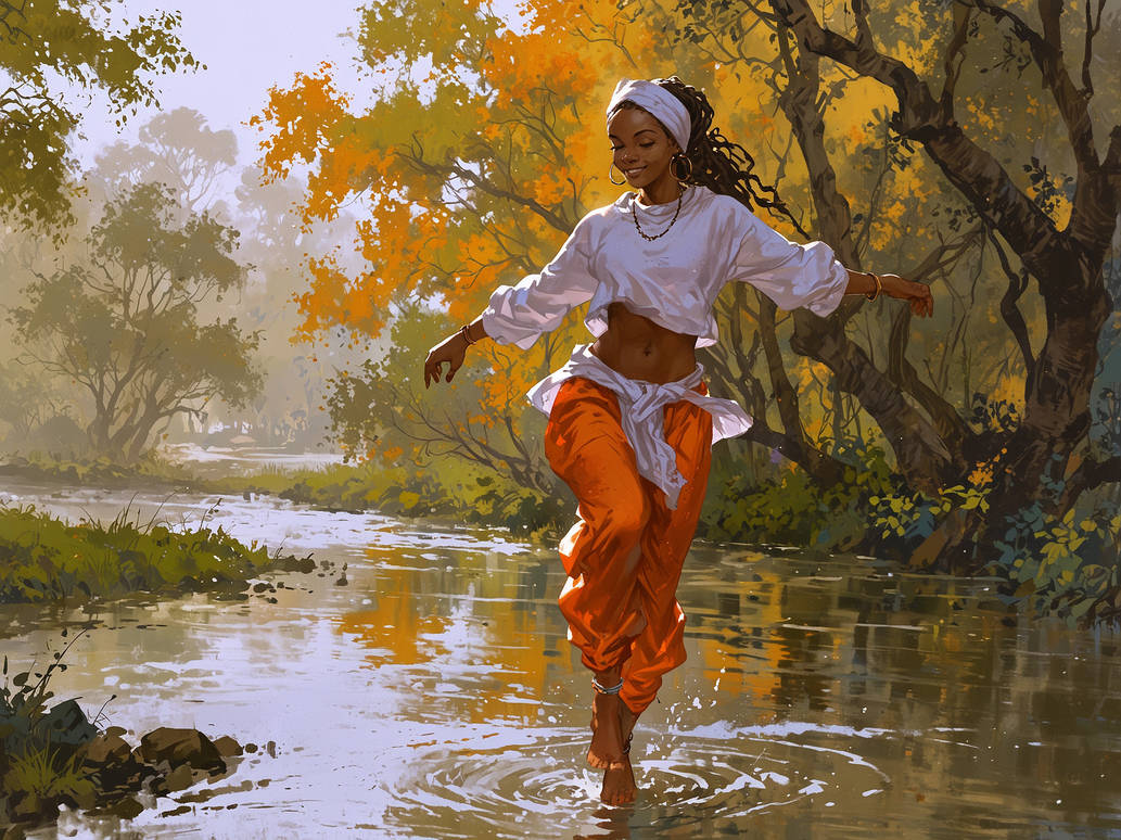 Happy Fall Dancing Autumn dance 001 by HappyDaysForever1945 on DeviantArt