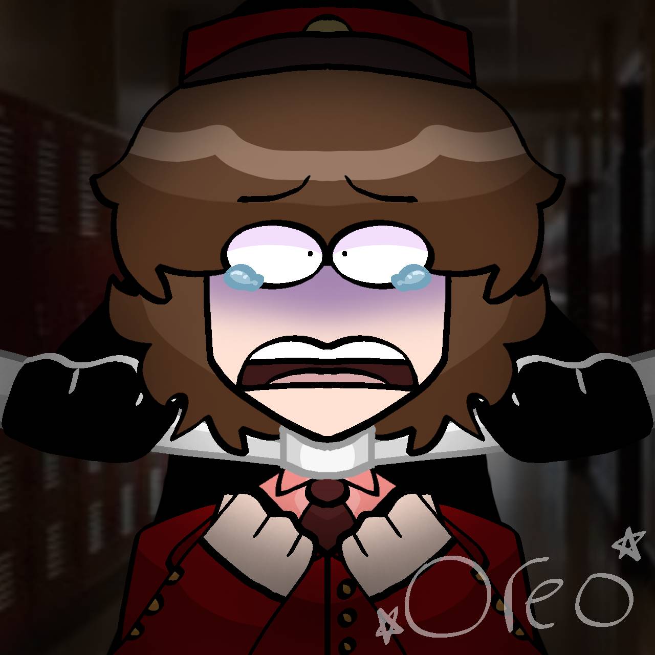 Character Strangled Strangled. by AestheticLatte on DeviantArt